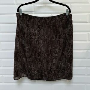 Old Navy Women’s 16 Patterned Straight Skirt